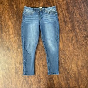 Democracy ab technology freedom ankle skimmer skinny jeans Size 12
